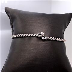 James Avery Sterling Silver Twisted Hook-On Bracelet